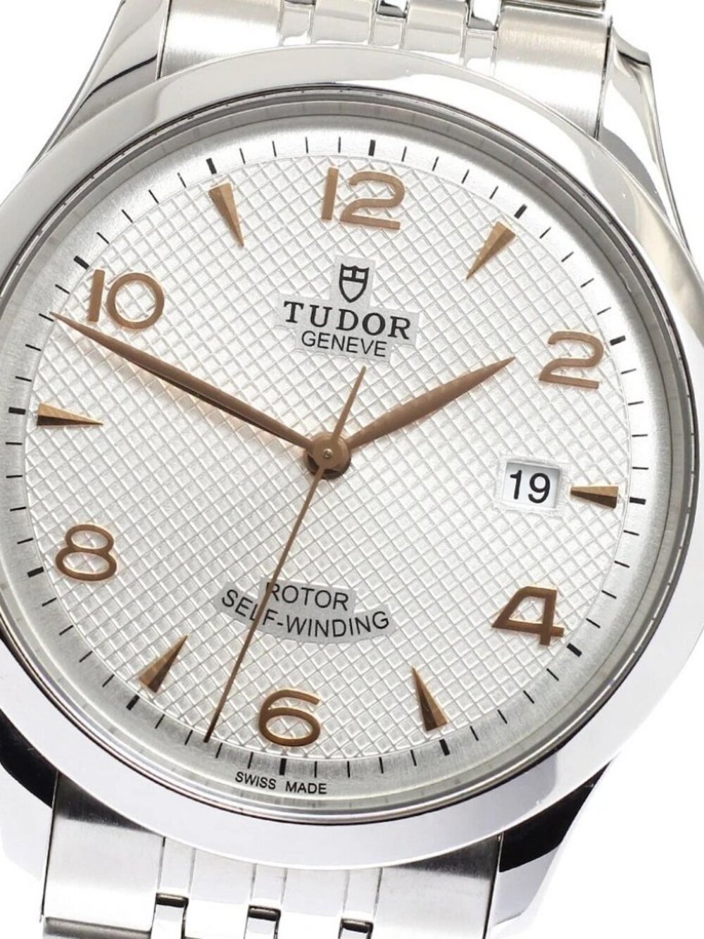 TUDOR 1926 91650 Date Silver Dial Automatic Men's Watch